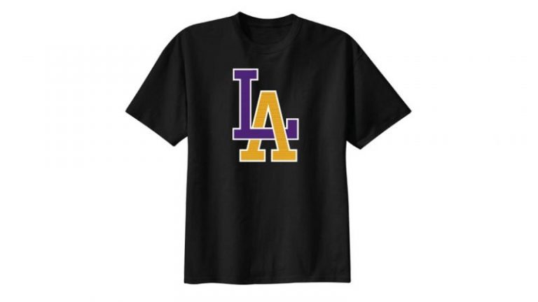 August 16, 2017 Los Angeles Dodgers – Lakers Night Shirt