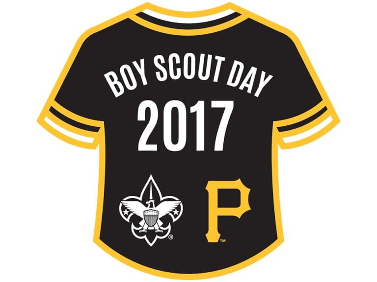August 6, 2017 Pittsburgh Pirates – Boy Scout Patch