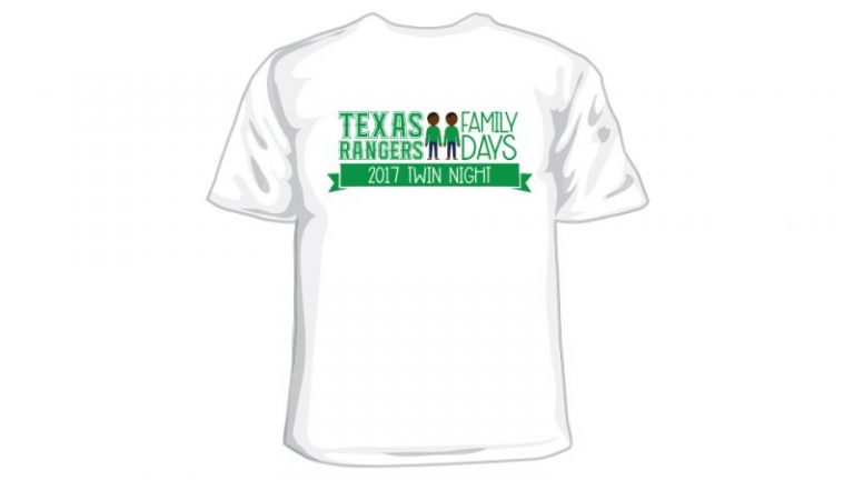 September 29, 2017 Texas Rangers – Twins Day Shirt