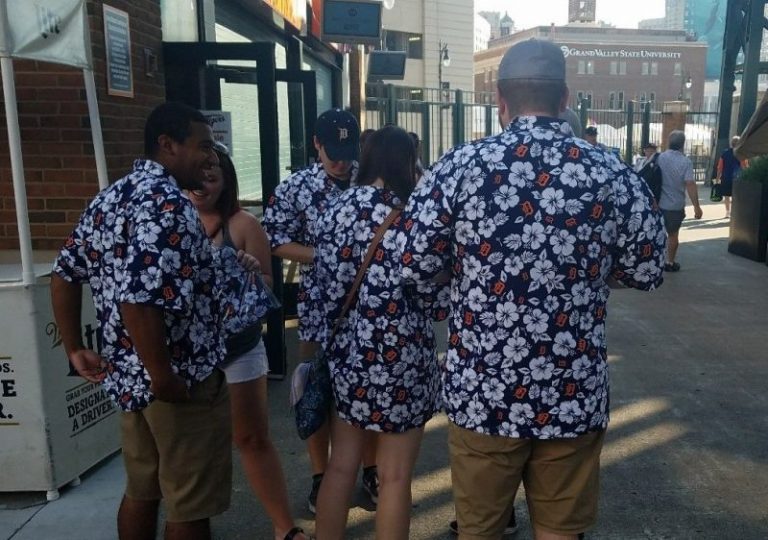September 23, 2017 Detroit Tigers – Hawaiian Shirt