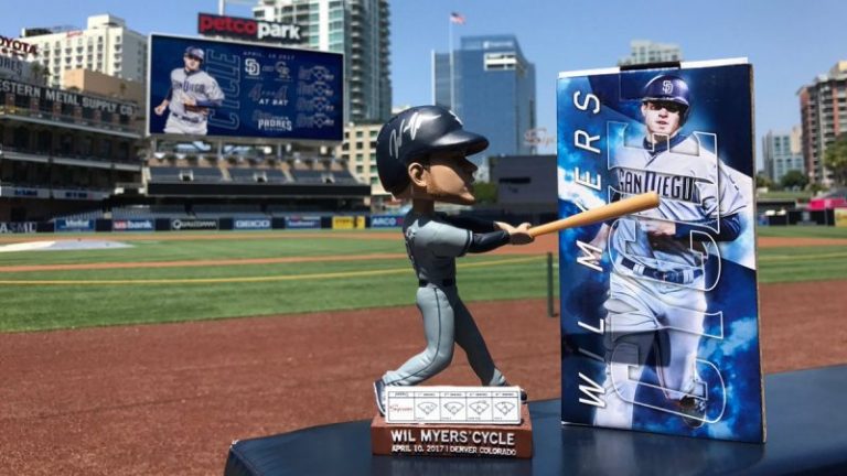 September 2, 2017 San Diego Padres – Wil Myers Bobblehead
