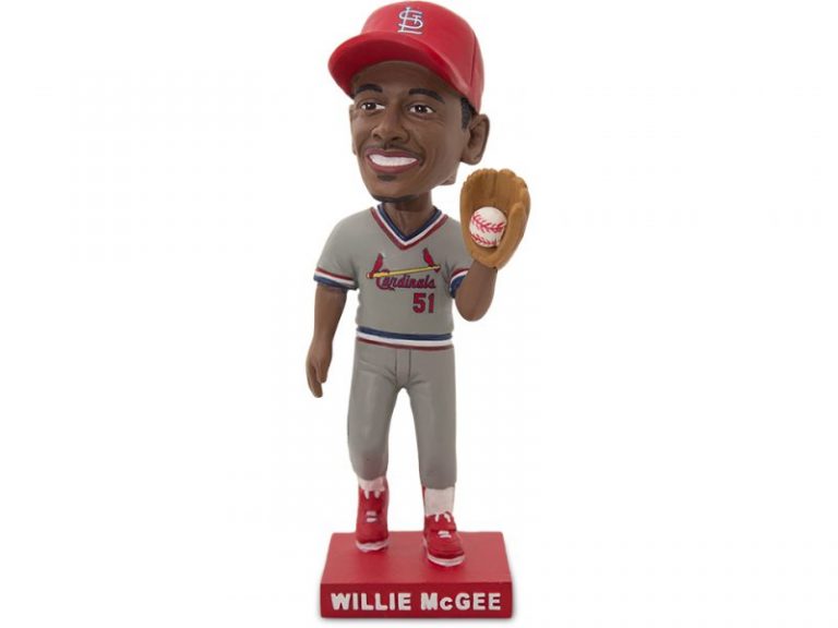 September 12, 2017 St Louis Cardinal – Willie McGee Mini Bobblehead