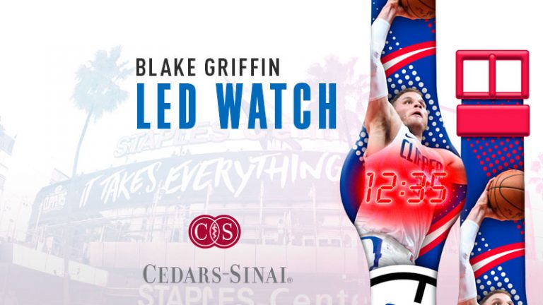 January  6, 2018 Los Angeles Clippers – Blake Griffin LED Watch