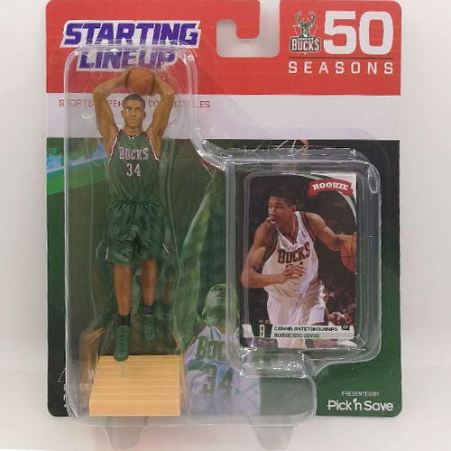 January 5, 2018 Milwaukee Bucks – GIANNIS STARTING LINEUP FIGURE