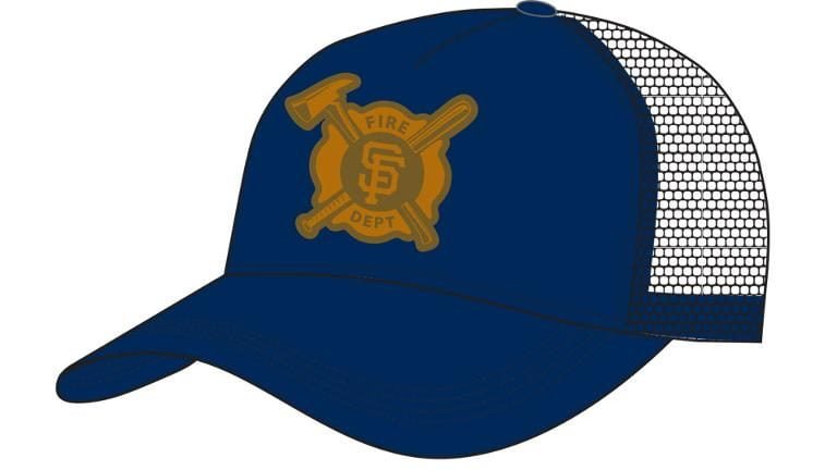 June 26, 2018 San Francisco Giants – Firefighter-themed Giants Trucker Hat