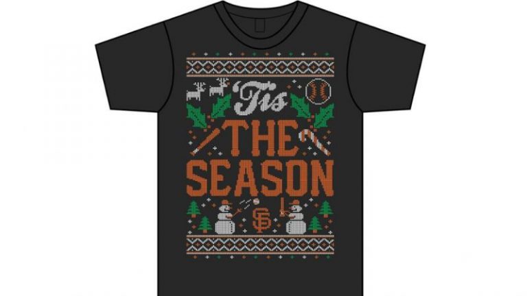 July 27, 2018 San Francisco Giants – Giants Holiday T-Shirt
