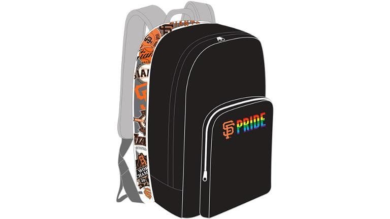June 21, 2018 San Francisco Giants – SF Pride Expandable Backpack