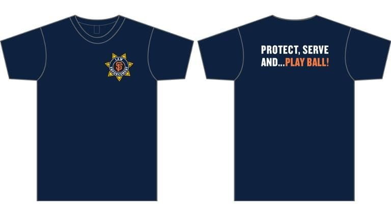 July 26, 2018 San Francisco Giants – Serve and Play Ball T-Shirt