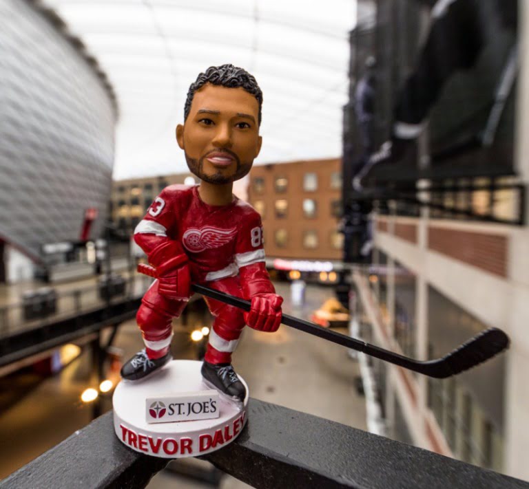 January 23, 2018 Detroit Red Wings – Trevor Daley Bobblehead