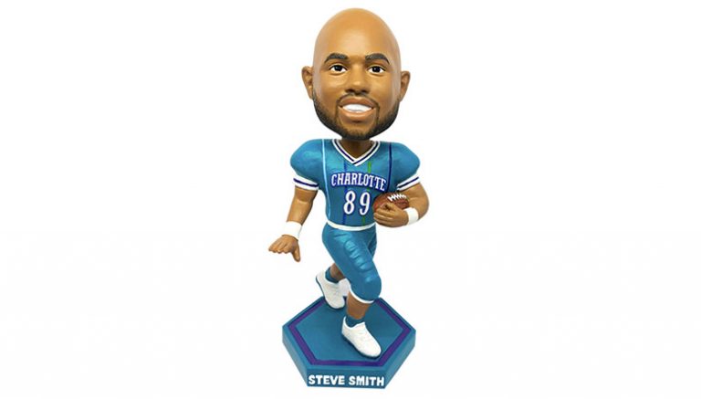 March 10, 2018 Charolette Hornets – Steve Smith Bobblehead