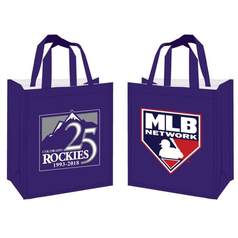 April 22, 2018 Colorado Rockies – 25th Anniversary Reusable Earth Day Tote Bag