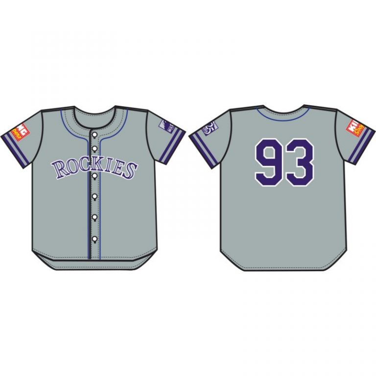 June 23, 2018 Colorado Rockies – 25th Anniversary Throwback Replica Jersey