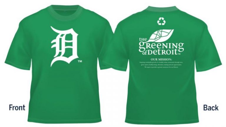 April 22, 2018 Detroit Tigers – Earth Day Shirt