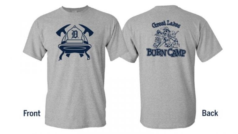 May 15, 2018 Detroit Tigers – Firefighters Night Shirt