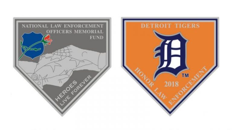 May 30, 2018 Detroit Tigers – Law Enforcement Night Coin