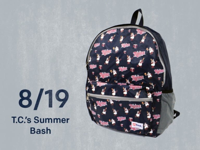 August 19, 2018 Minnesota Twins – Backpack