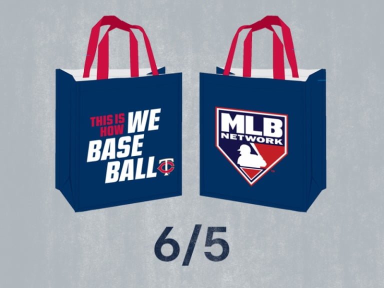 June 5-6, 2018 Minnesota Twins – MLB Network Bag