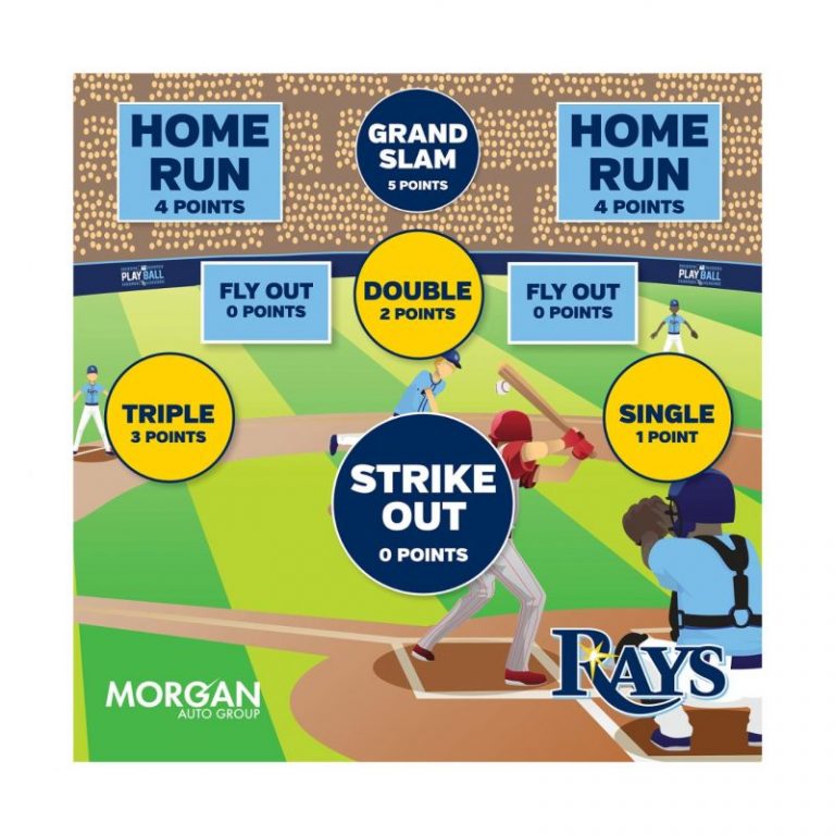 May 6, 2018 Tampa Bay Rays – Baseball Toss Game