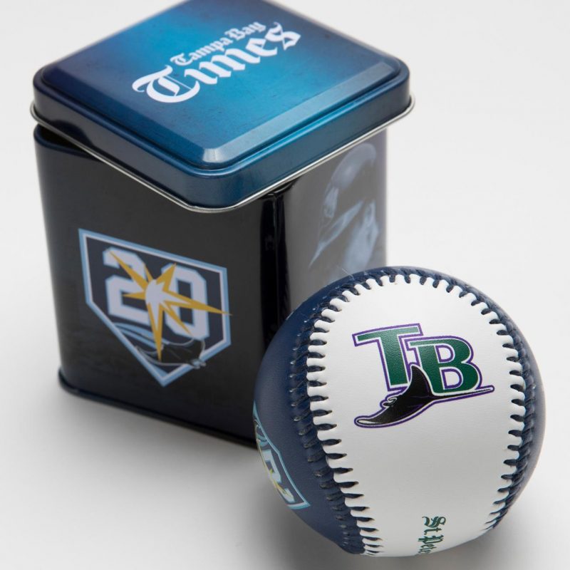 April 1, 2018 Tampa Bay Rays Commemorative Baseball Stadium