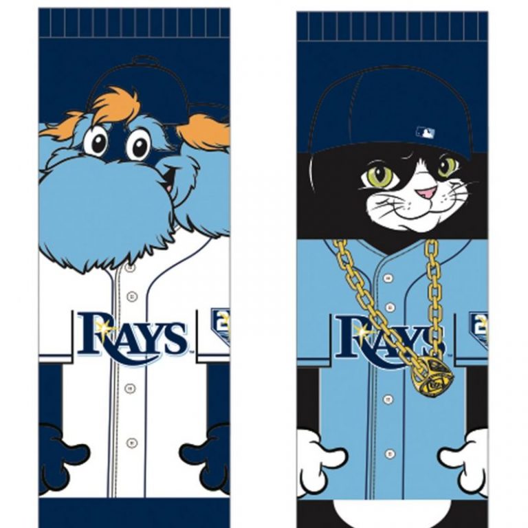 April 22, 2018 Tampa Bay Rays – Mascot Socks