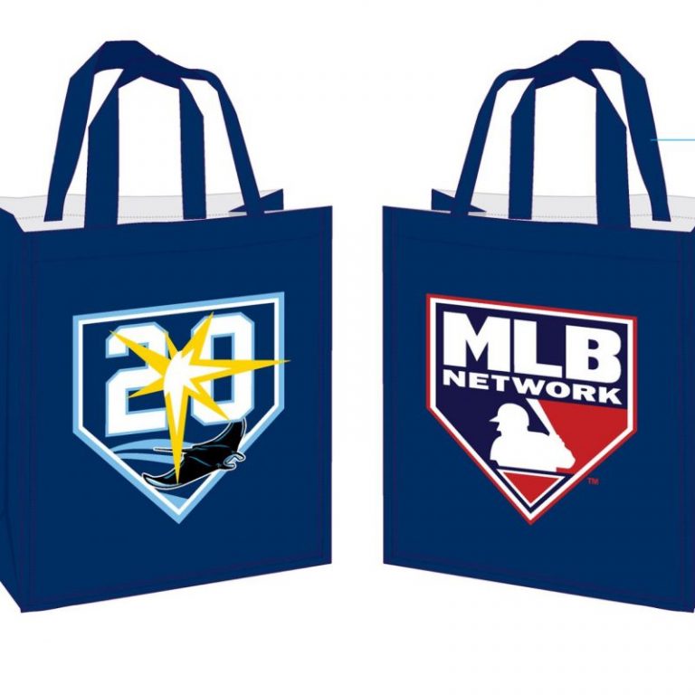 tampa bay rays tote bag