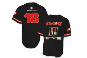 Charlotte Knights Glow in the Dark Jersey 5-22-2018