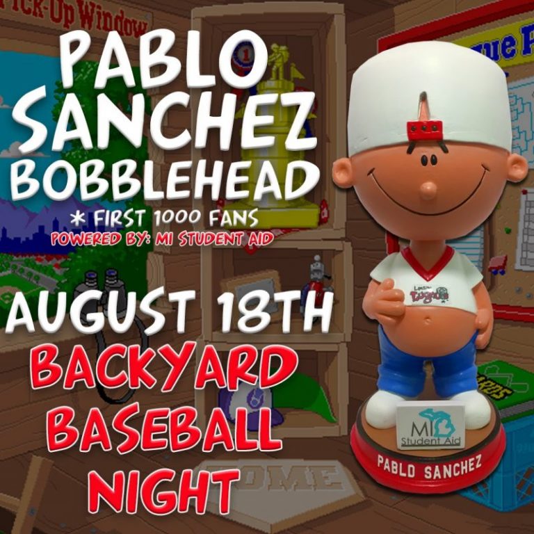 Lansing Lugnuts 2018 Promotional Stadium Giveaways