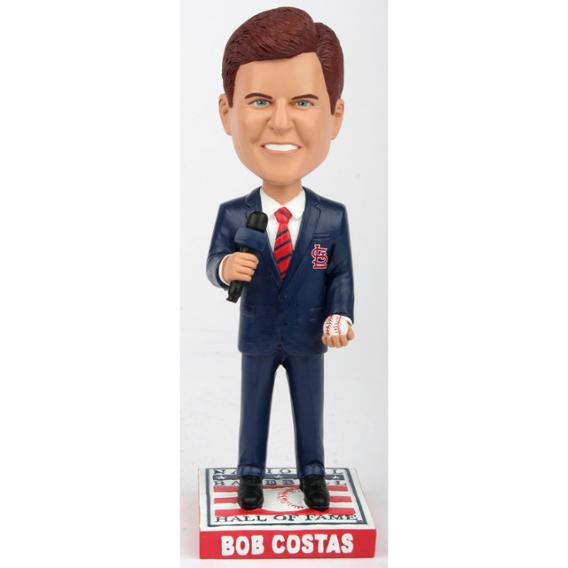 June 25, 2018 St Louis Cardinals – Bob Costas Bobblehead