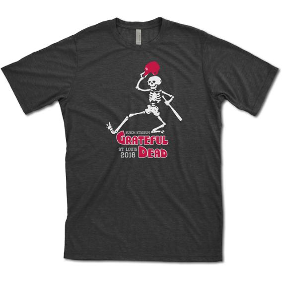 April 20, 2018 St Louis Cardinals – Grateful Dead Tribute Night Shirt