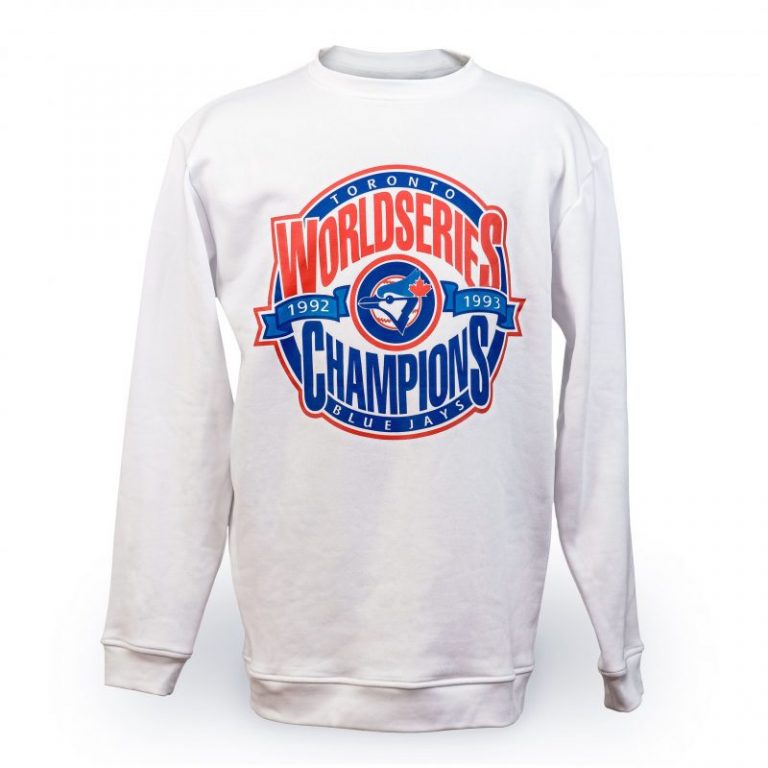 April 18, 2018 Toronto Blue Jays – Blue Jays Back-to-Back World Series Sweatshirt