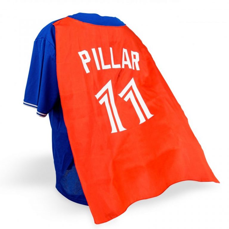 May 13, 2018 Toronto Blue Jays – Kevin Pillar Caped Replica Jersey