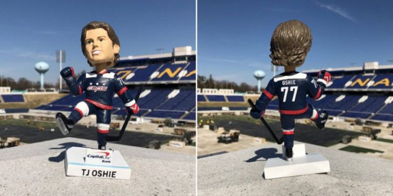 March 20, 2018 Washington Capitals – T.J. Oshie Bobblehead