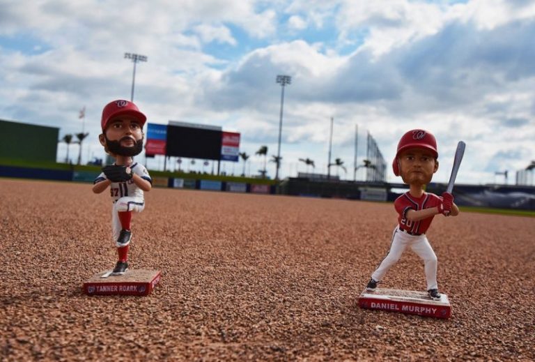 March 8, 2018 Washington Nationals – Daniel Murphy or Tanner Roark bobblehead