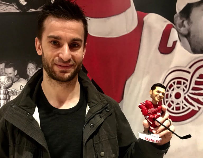 March 20, 2018 Detroit Red Wings – Frans Nielsen Bobblehead