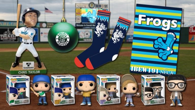 Everett AquaSox 2018 Promotional Stadium Giveaways