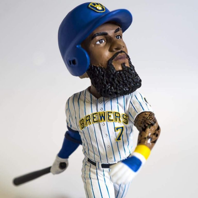 April 22, 2018 Milwaukee Brewers – Eric Thames Bobblehead