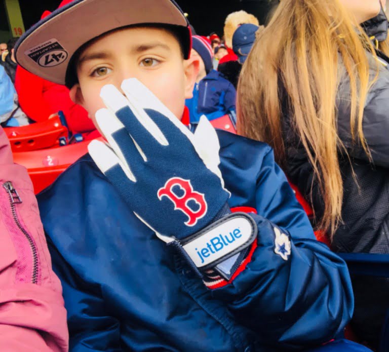 April 8, 2018 Boston Red Sox – Youth Batting Gloves