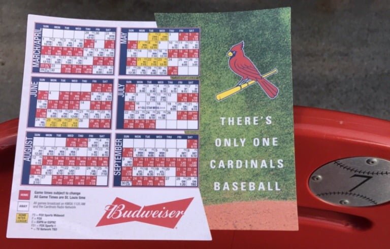 April 5, 2018 St Louis Cardinal – 2018 Cardinals Magnet Schedule