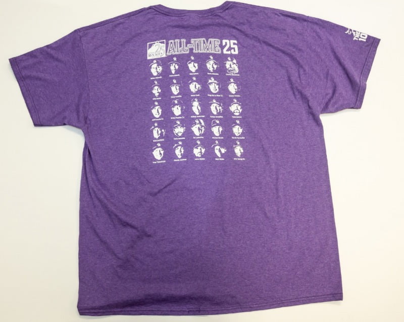 May 26, 2018 Colorado Rockies - 25th Anniversary “All-Time 25” Roster T ...