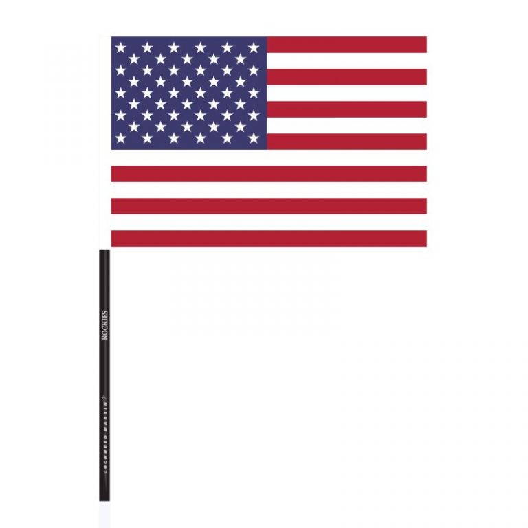 July 3, 2018 Colorado Rockies – Handheld Flag