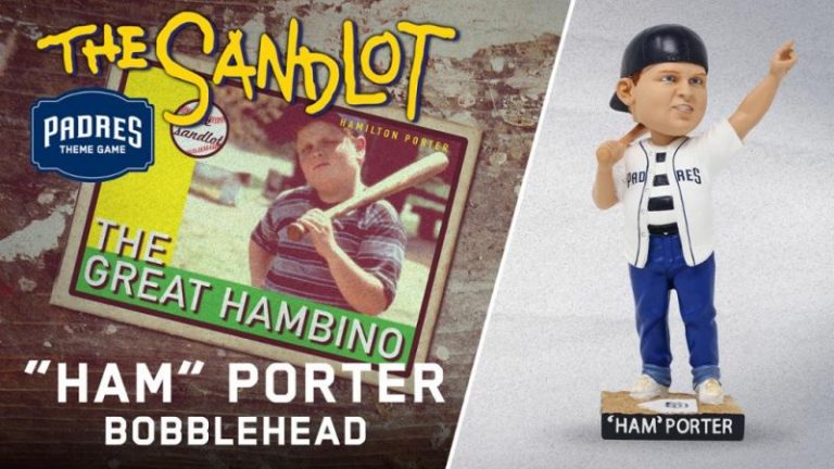 September 2, 2018 San Diego Padres – Ham Porter Bobblehead