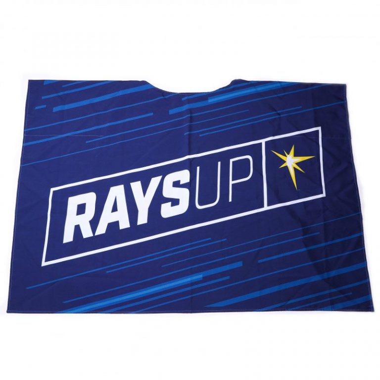 July 1, 2018 Tampa Bay Rays – Wearable Rays Up Flag