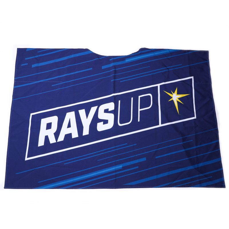 July 1, 2018 Tampa Bay Rays Wearable Rays Up Flag Stadium Giveaway Exchange
