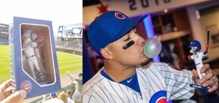 July 23, 2018 Chicago Cubs – Javier Baez Bobblehead