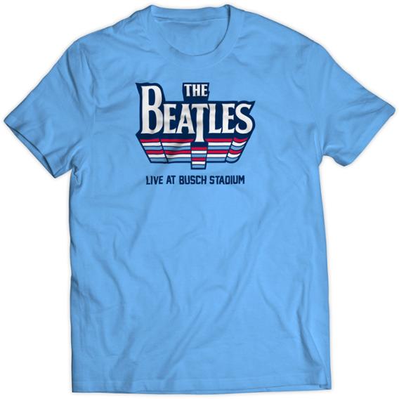 August 31, 2018 St Louis Cardinals – Beatles-themed Cardinals t-shirt