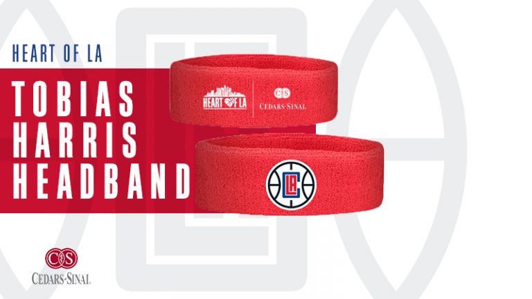 January 12, 2019 Los Angeles Clippers – KIDS TOBIAS HARRIS HEADBAND