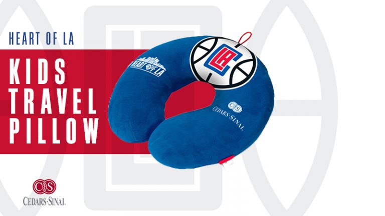 January 27, 2019 Los Angles Clippers – KIDS TRAVEL PILLOW