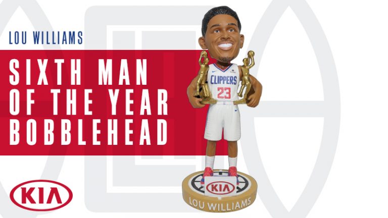 October 28, 2018 Los Angeles Clippers – Low Williams Bobblehead