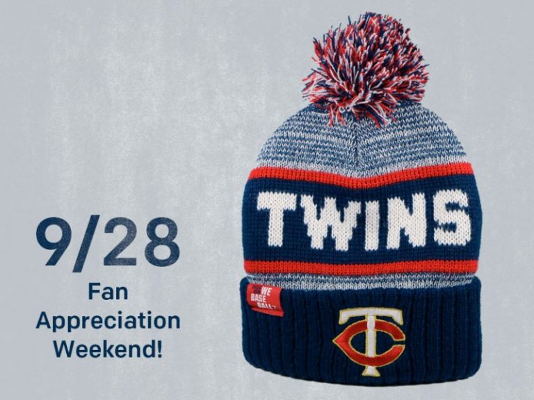 September 28-29, 2018 Minnesota Twins – Stocking Cap