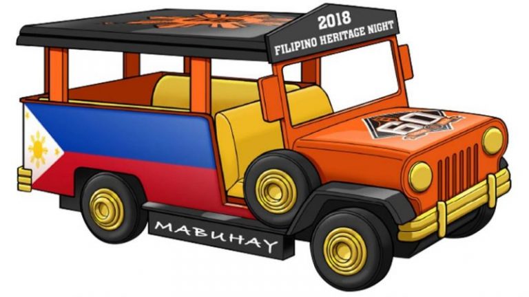 Septmeber 24, 2018 San Francisco Giants – Filipino Heritage Jeepney Collectable